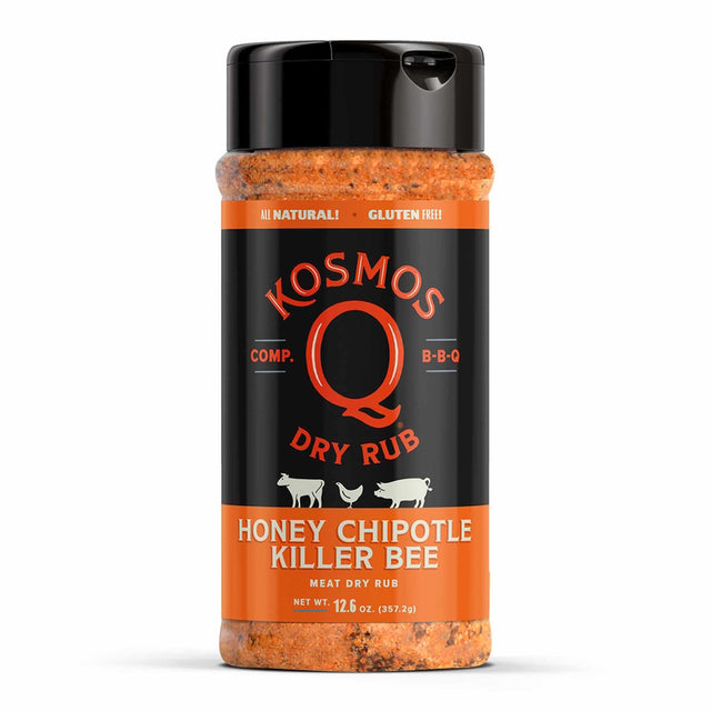 Kosmos Q Killer Bee Chipotle Honey BBQ Rub 12.6 oz