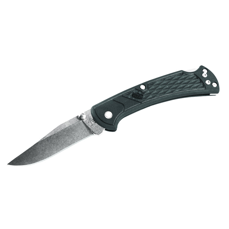 Buck Knives 112 Ranger Slim Select Black 420 HC Stainless Steel 7.25 in. Folding Knife