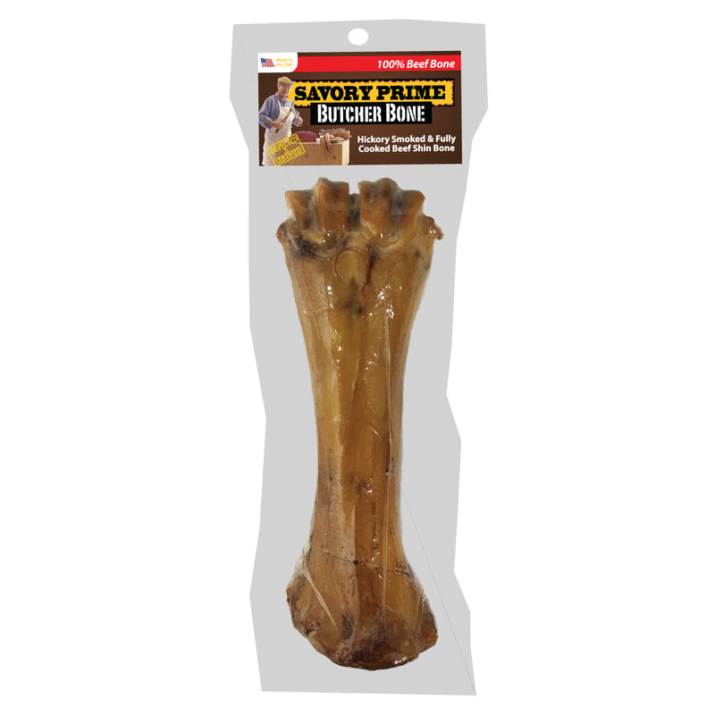 Savory Prime Beef Grain Free Shin Bone For Dogs 1.2 lb 1 pk