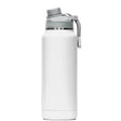 ORCA 34 oz Pearl/White/Gray BPA Free Hydration Bottle W/Smart Lid