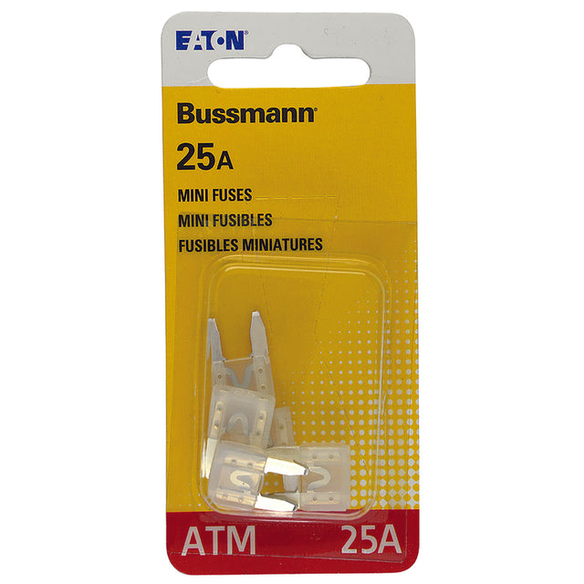 Bussmann 25 amps ATM Clear Blade Fuse 5 pk