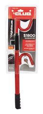 The Club Red Steering Wheel Lock For Fit Most Vehicles 1 pk