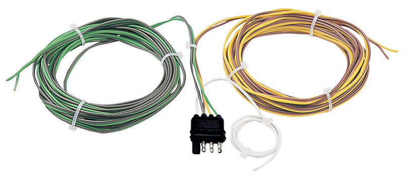 Hopkins 4 Flat Trailer Y Wiring Harness 20 ft.