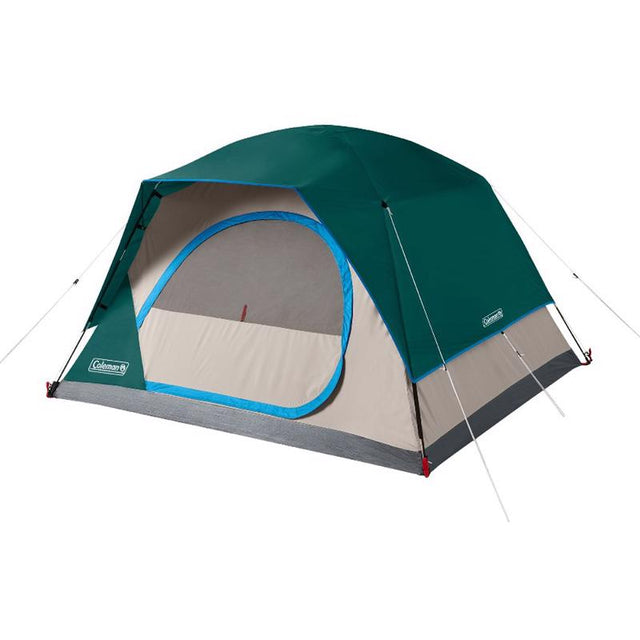 Coleman Skydome Green Tent 56 in. H X 84 in. W X 96 in. L 1 pk