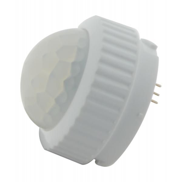 LED PIR Sensor for use with Utility/Multi Beam Fixtures - White Finish