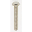 Steel Knurled Head Thumb Screw - 8/32 - 1" Length - Nickel Plated Finish