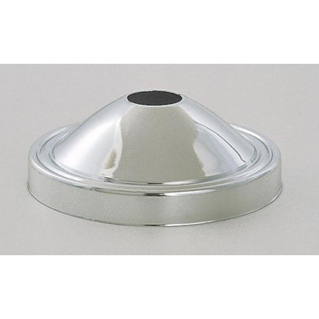 Plain Deep Fixture - Canopy Only - Chrome Finish - 5" Diameter - 11/16" Center Hole - 1-3/4" Depth