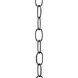 11 Gauge Chain - Black Finish - 1-1/2" Link Length - 7/8" Link Width - 3/32" Thick - 1 Yard Length - 200 Yards/Carton - 15lbs Max