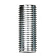 1/4 IP Steel Nipple - Zinc Plated - 1-1/4" Length - 1/2" Wide