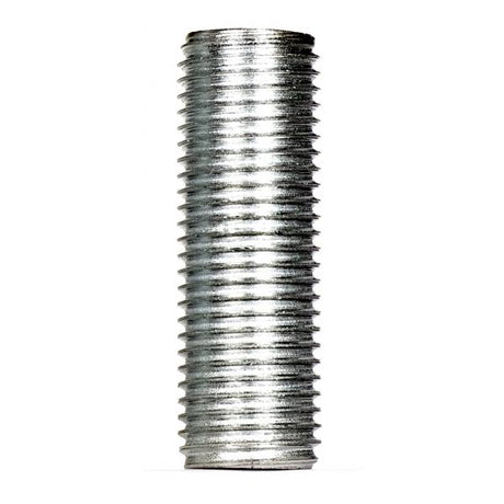 1/4 IP Steel Nipple - Zinc Plated - 4-1/2" Length - 1/2" Wide