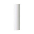 Plastic Candle Cover - White Plastic - 13/16" Inside Diameter - 7/8" Outside Diameter - 1-1/2" Height