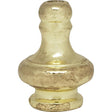 Large Pyramid Knob - 1-1/4" Height - 1/8 IP - Polished Brass Finish