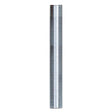 1/4 IP Steel Nipple - Zinc Plated - 3-3/4" Length - 1/2" Wide