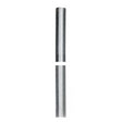 1/8 IP Steel Nipple - Zinc Plated - 5-3/4" Length - 3/8" Wide