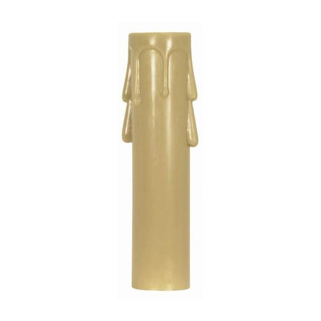 Plastic Drip Candle Cover - Antique Plastic Drip - 13/16" Inside Diameter - 7/8" Outside Diameter - 2-1/2" Height