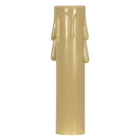 Plastic Drip Candle Cover - Antique Plastic Drip - 13/16" Inside Diameter - 7/8" Outside Diameter - 4" Height