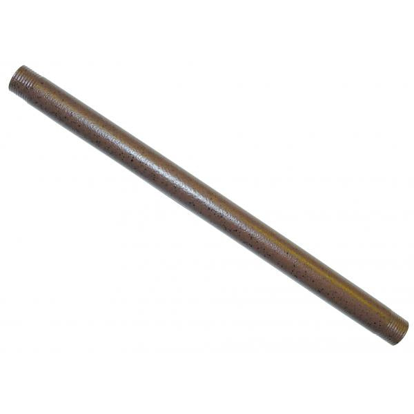 Old Bronze 12in. Pipe with 1/2in. Thread