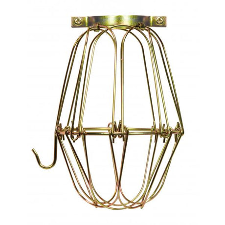 Light Bulb Cage - Brass Finish - 5-3/4" Height