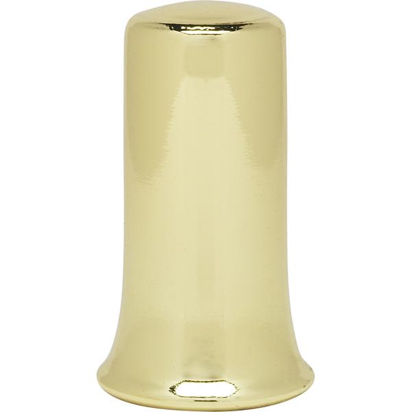 Steel Finial - 1/4-27 - 1-1/2" - Brass Plated