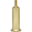 Steel Riser - 1/4-27 - Brass Plated - 2" Height