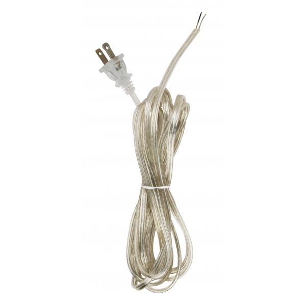 18/2 SPT-2-105C All Cord Sets - Molded Plug - Tinned Tips 3/4in. Strip with 2in. Slit 36in. Hank - 72in. Hank - 150 Ctn.12 Ft.