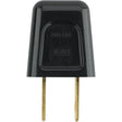 Quick Connect Plug - Black Finish - Polarized - 18/2-SPT-1 - 6A - 125V