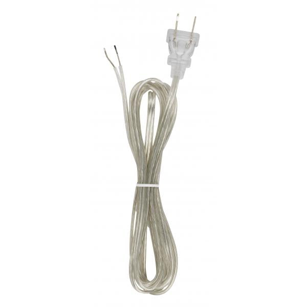 18/2 SPT-1-105C All Cord Sets - Molded Plug - Tinned Tips 3/4in. Strip with 2in. Slit 36in. Hank - 200 Ctn 8 Ft.