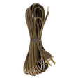 18/2 SPT-1-105C All Cord Sets - Molded Plug - Tinned Tips 3/4" Strip with 2" Slit 100 Ctn. 20 Ft.