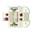 18W Bottom Screw Down Socket - 4-Pin Lamps - Vertical Mount - G24Q-2 And GX24Q-2 Base For: CF18DD/E And CF18DT/E - 75W - 600V