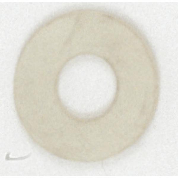 Rubber Washer - 1/8 IP Slip - White Finish - 2" Diameter