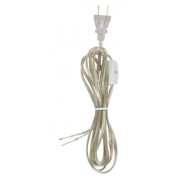 8 Ft. Cord Sets with Line Switches All Cord Sets - Molded Plug Tinned tips 3/4" Strip with 2" Slit Switch 24" From Free End 36" Hank - 200 Ctn