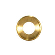 Turned Brass Check Ring - 1/4 IP Slip - Unfinished - 2" Diameter