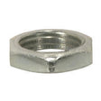 Steel Locknut - 1/8 IP - 1/2" Hexagon - 1/8" Thick - Zinc Plated Finish