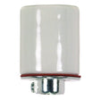 Keyless Porcelain Socket With Metal 1/4 IPS Cap - CSSNP Screw Shell - Glazed - 660W - 250V - 200/10 Master
