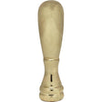 Bullet Finial - 2" Height - 1/4-27 - Polished Brass Finish
