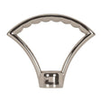 2" Die Cast Fixture Loops - 1/8 IP With Wireway - Hang Straight Loop - 20lbs Max - Polished Chrome Finish