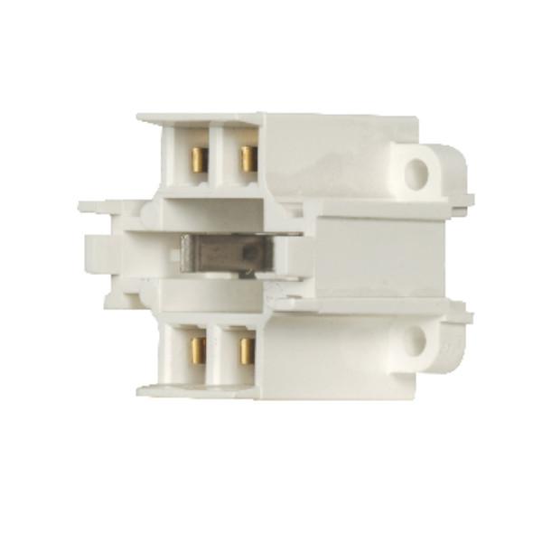 26W-32W-42W 4-Pin Socket - G24Q-3 And GX24Q-4 Base - Bottom Screw Down - Vertical Mount