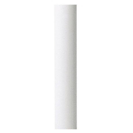 Heavy Wall Tubing - 48" Length - White Plastic - 7/8" Diameter
