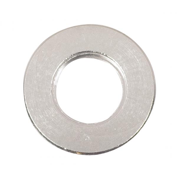 Brass Round Plain Locknut - 1/8 IP - 3/4" Diameter - 1/8" Thick - Nickel Finish