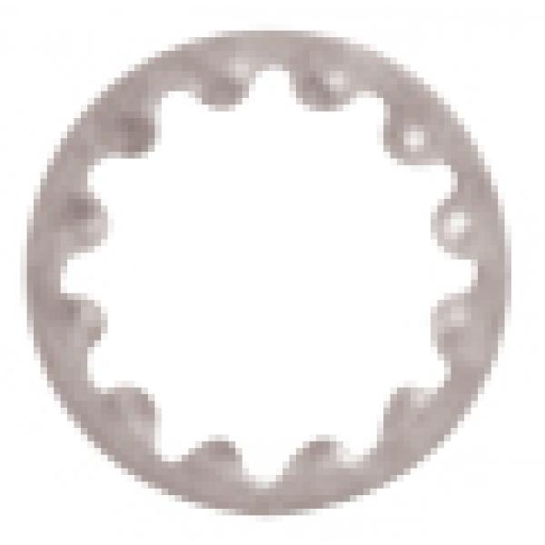 Toothwasher - 1/8 IP Slip - Nickel Finish