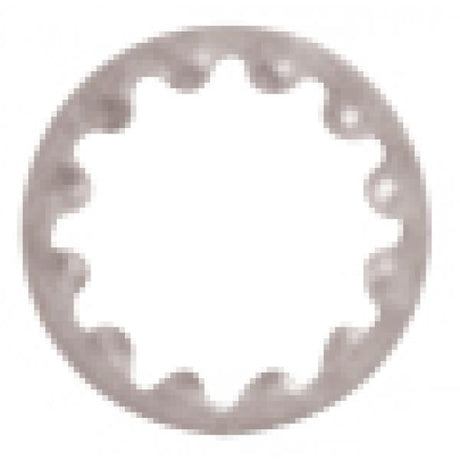 Toothwasher - 1/8 IP Slip - Nickel Finish