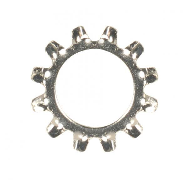 External Toothwasher - 1/8 IP Slip - Nickel Finish