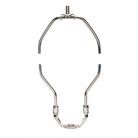 Light Duty Harp - Polished Nickel Finish - 13" Height - 1/8 IP Saddle - 1/4-27 Thread - 125 Carton