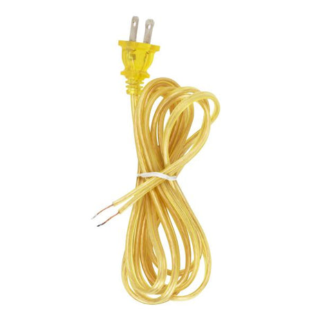 18/2 SPT-2-105C All Cord Sets - Molded Plug - Tinned Tips 3/4" Strip with 2" Slit 36" Hank - 36" Hank - 150 Ctn.9 Ft.