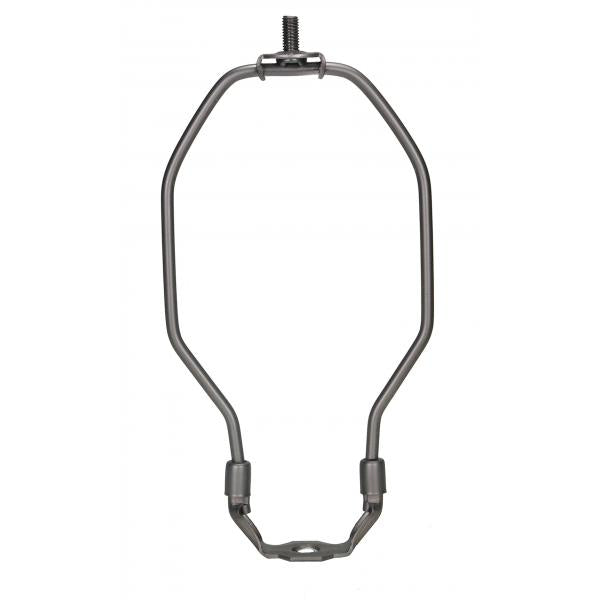 Light Duty Harp - Dark Antique Brass Finish - 7" Height - 1/8 IP Saddle - 1/4-27 Thread - 125 Carton