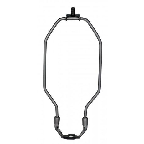 Light Duty Harp - Dark Antique Brass Finish - 8" Height - 1/8 IP Saddle - 1/4-27 Thread - 125 Carton