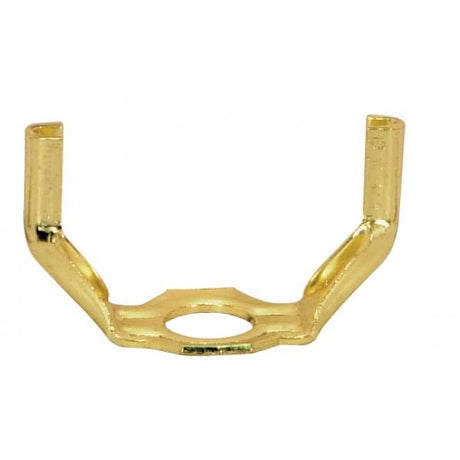 Light Duty Saddle - Brass Plated - 1/4 IP