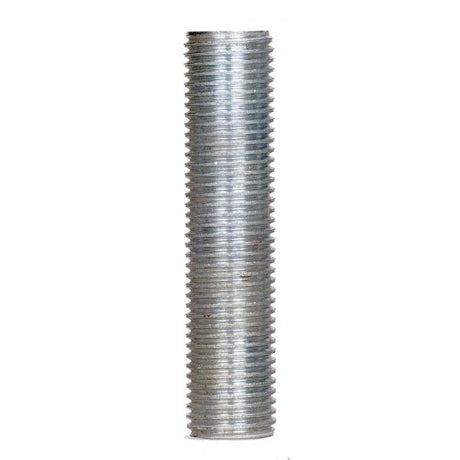 1/4 IP Steel Nipple - Zinc Plated - 2-1/4" Length - 1/2" Wide