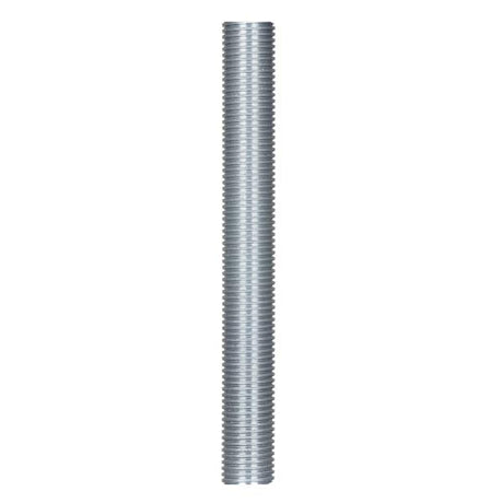 1/4 IP Steel Nipple - Zinc Plated - 5-1/4" Length - 1/2" Wide