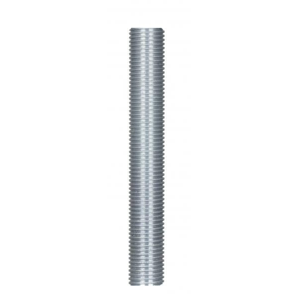 1/4 IP Steel Nipple - Zinc Plated - 5-3/4" Length - 1/2" Wide
